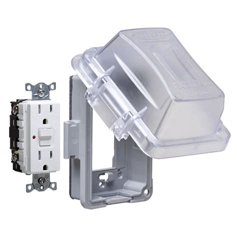 electrical box plastic covers|plastic cover for electrical outlet.